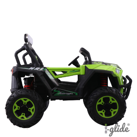  iGlide® Kids Electric Ride On Car Dune Buggy ATV 4X4 3XL Green 