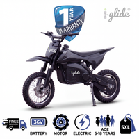 iGlide® Kids Electric Ride On Dirt Bike 1000W Brushless 36V 5XL