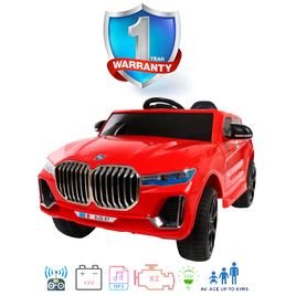 kids electric ride on bmw X7m sport red exclusive brands online 