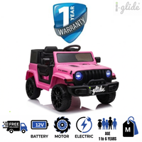 Kids Electric Ride On Car iGlide® Jeep Rubi M