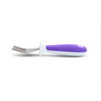 Munchkin Raise™ Toddler Fork & Spoon Set Purple