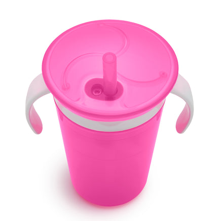  Munchkin SnackCatch & Sip™  - Pink 