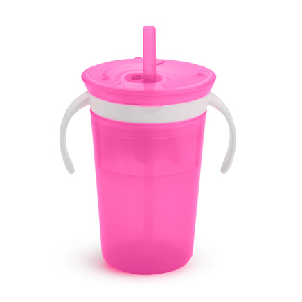  Munchkin SnackCatch & Sip™  - Pink 