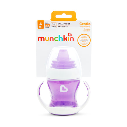  Munchkin Gentle Transition Cup 118ml - Purple 