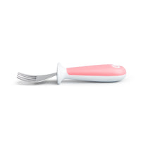 Munchkin Raise™ Toddler Fork & Spoon Set Pink