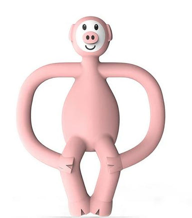  Matchstick Monkey – Animal Teether – Pig 