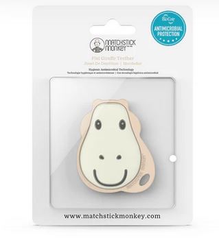  Matchstick Monkey – Flat Face Teether – Giraffe 