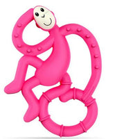 Matchstick Monkey – Mini Monkey Teether - Pink