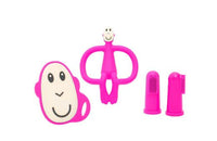 Matchstick Monkey – Teether Starter Set – Pink