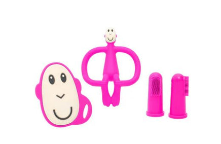  Matchstick Monkey – Teether Starter Set – Pink 