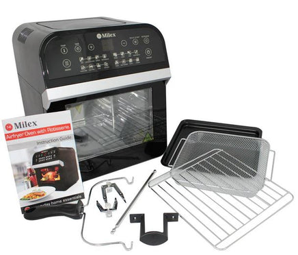  Milex 12L Air Fryer Oven With Rotisserie 