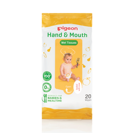 Pigeon Hand & Mouth Wipes 20s