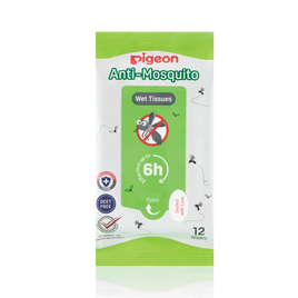 Pigeon Anti-Mosquito Wipes 12s