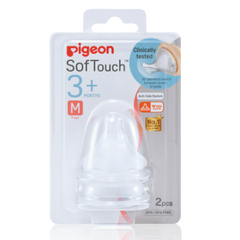 Pigeon Softouch™ Peristaltic Plus™ Teat M 2PK