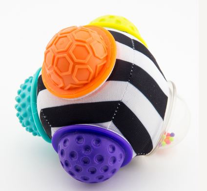  Sassy Chime & Chew Textured Ball 