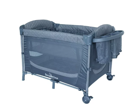 Buy Snuggletime Quilted Co-sleeper Camp Cot Online Exclusive