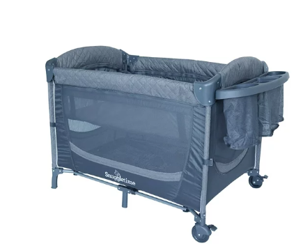  Snuggletime Quilted Co-sleeper Camp Cot 