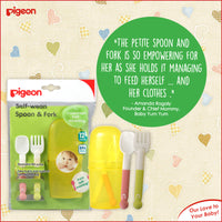 Pigeon Self-Wean Spoon & Fork