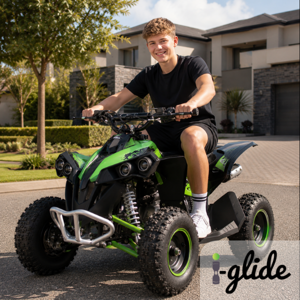 Buy iGlide® Kids Electric Ride On Quad Bike 1000W Brushless 36V
