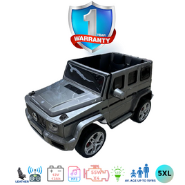 Kids Electric Ride On Mercedes G65 AMG 5XL Limited Metallic Grey