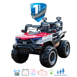 kids electric ride on car space dune buggy. ATV UTV ride on 2 seater for children babies remote controlled battery operated 12V 4x4 4 motors 4 wheel drive led lights sound music mp3 exclusive brands online exclusivebrandsonline.co.za