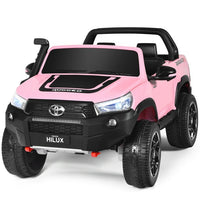 Kids Electric Ride On Car Legend Edition Toyota Hilux Pink