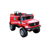 Kids Electric Ride On i-Glide™ Mercedes Unimog Fire Truck 2XL