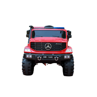 Kids Electric Ride On i-Glide™ Mercedes Unimog Fire Truck 2XL