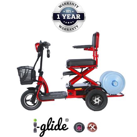  iGlide® Eazy Fold Electric Mobility Scooter 