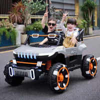 Kids Electric Ride On Car Mega Jeep 4X4 5XL