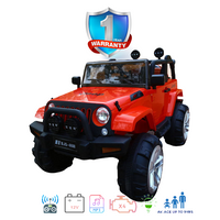 Kids Electric Ride On Car Jeep Large 4X4 White