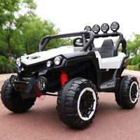 Kids Electric Ride On Car Grand UTV -4XL White