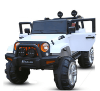 Kids Electric Ride On Car Jeep Large 4X4 White