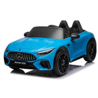 Kids Electric Ride On Licensed Mercedes SL 63 AMG L Limited Edition Blue