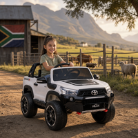 iGlide® Kids Electric Ride On Car Legend Edition Toyota Hilux White