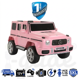 Kids_electrice_ride_on_g-Class_5XL_mercedes_self_driven_or_remote_controlled_Kids_battery_operated_car-pink_iglide_AMG_kids_battery_operated_sit_in_car_children_interior_doors_open_and_close_from_front