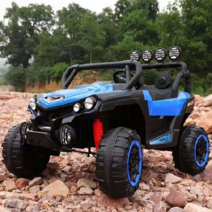 kids_electric ride_on_grand_utv_Blue_battery_operated_ride_in_remote_controlled_4XL_children_self_driven_car_iglide_registered_ride_on_for_children_2_seater_12V