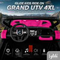 Kids Electric Ride On Car iGlide® Grand UTV -4XL