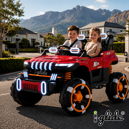  Kids Electric Ride On Car iGlide® Mega Jeep 4X4 5XL 