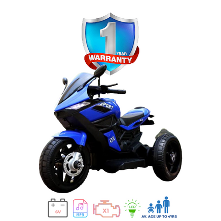 kids electric rid eon bike blue for small kids exclusive brands online blue electric bike 6V battery operated self drive bike for ababies 3 wheel