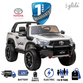iGlide® Kids Electric Ride On Car Licensed Legend Edition Toyota Hilux