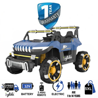 Kids Electric Ride On Car iGlide® Mega Jeep 4X4 5XL