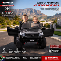 iGlide® Kids Electric Ride On Car Licensed Legend Edition Toyota Hilux