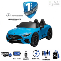 iGlide® Kids Electric Ride On Licensed Mercedes SL 63 AMG