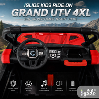 Kids Electric Ride On Car iGlide® Grand UTV -4XL