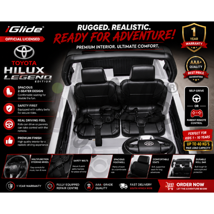 Kids Electric Car South Africa | Electric Ride On Car for Kids | 12V Kids Car | 2 Seater Ride On Car | Remote Control Kids Car | Battery Powered Car for Children | Off Road Kids Electric Vehicle  | Kids Electric Ride On All Terrain Car  | Battery Operated Car For Children  | 12V Kids Car  | iGlide Registered  | Makro  | Takealot  | Amazon  | One Day Only  | Remote Controlled Car  | Maverick | 2 seater | iGlide Electric ATV South Africa | Kids Electric Quad Bike | Electric Quad Bike for Kids | Battery Powere
