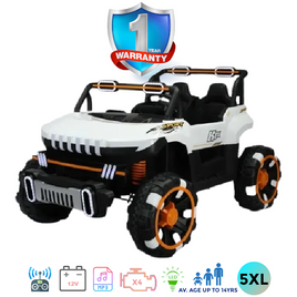 kids electric rid eon jeep mega large 2 seater ride in car for children led lights 2 seat 14 years 4X4 4 motors 12v battery battery operated self drive of remote controlled exclusivebrandsonline.co.za