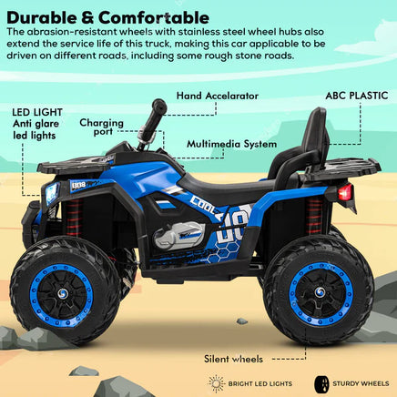  Kids Electric Ride On Quad Bike 