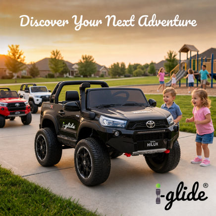  iGlide® Kids Electric Ride On Car Licensed Legend Edition Toyota Hilux 