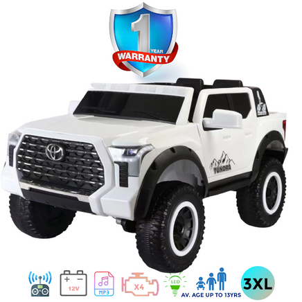 kidselectricrideontoyotatundra3xlbigpickupbakkie2seaterwithremotecontrolblueexclusivebrandsonlinecopy3_1 exclusive brands online remote controlled self drive sit in car for babies baby children kids led lights sound 4x4 4wheel drive suspension mirrors sit in drive 2.4ghz remote control